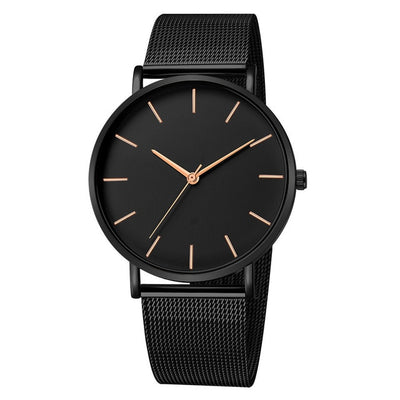 Stainless Steel Quartz Wrist Watch