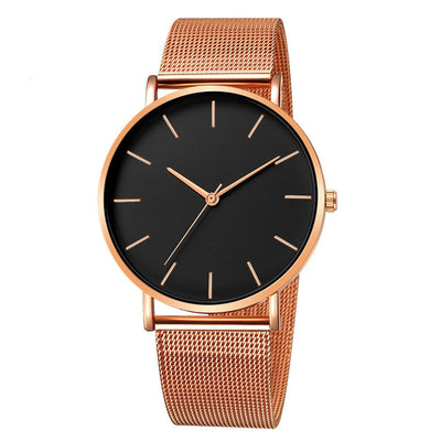 Stainless Steel Quartz Wrist Watch