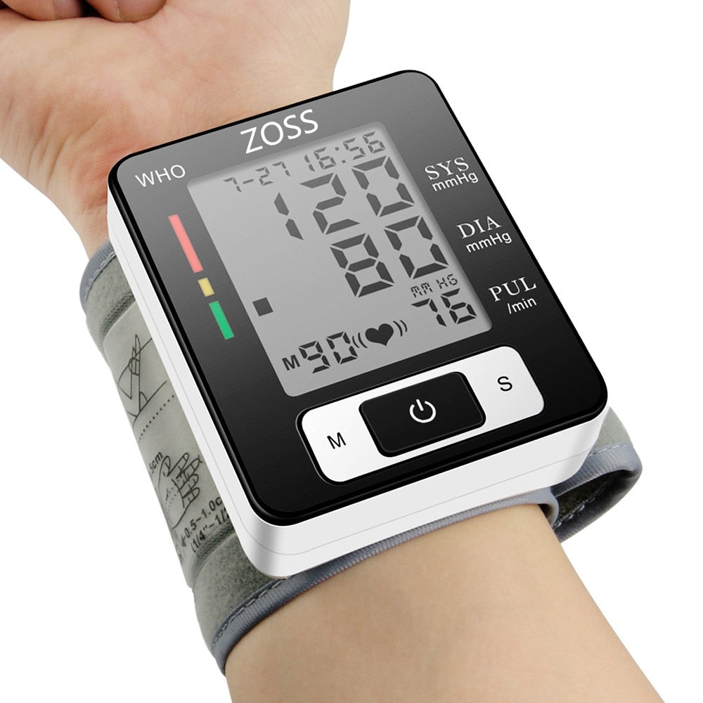 Blood Pressure Meter & Heart Rate Monitor