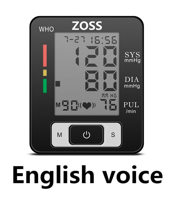 Blood Pressure Meter & Heart Rate Monitor