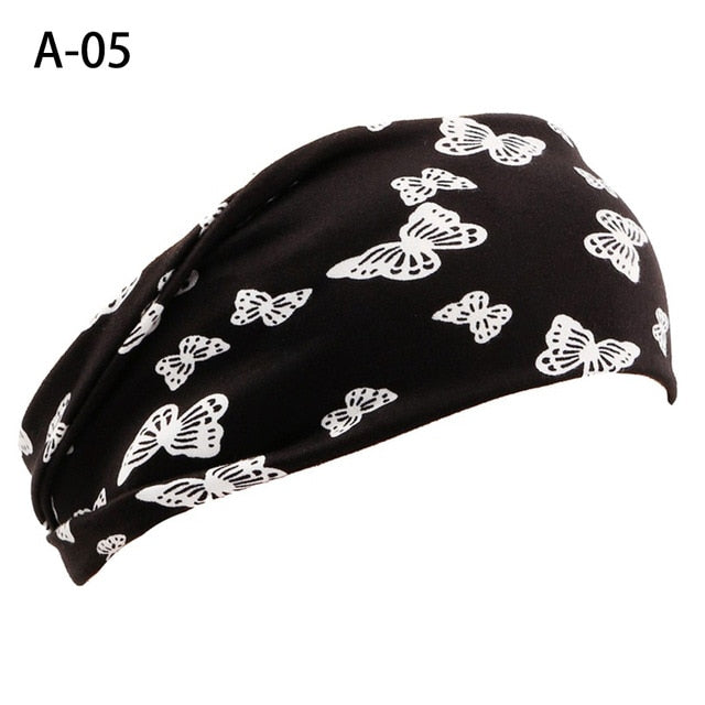 Women/Men Elastic Yoga Headband