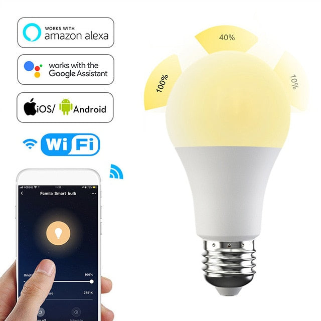 Smart Wifi Dimming Light Bulb