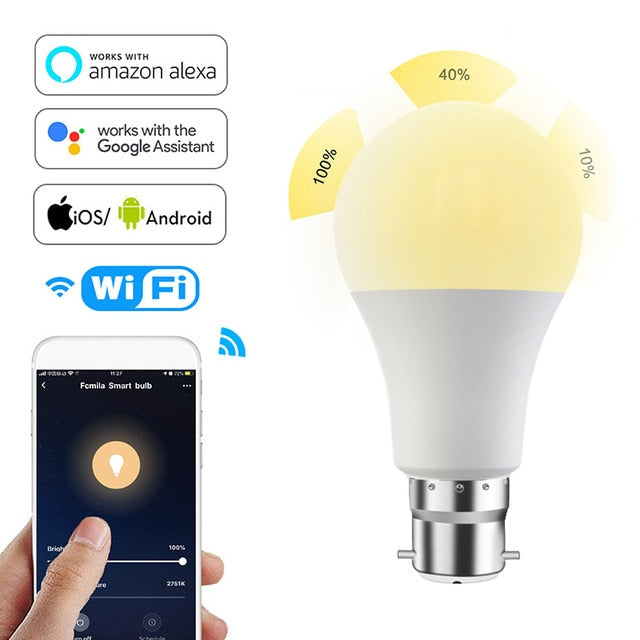 Smart Wifi Dimming Light Bulb