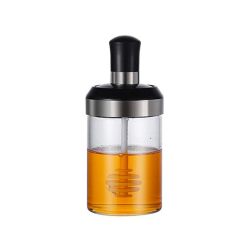 Glass Integrated Spice Bottles