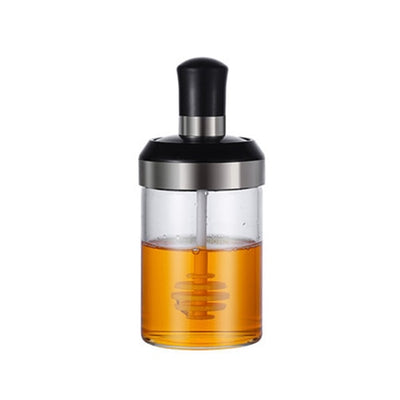 Glass Integrated Spice Bottles